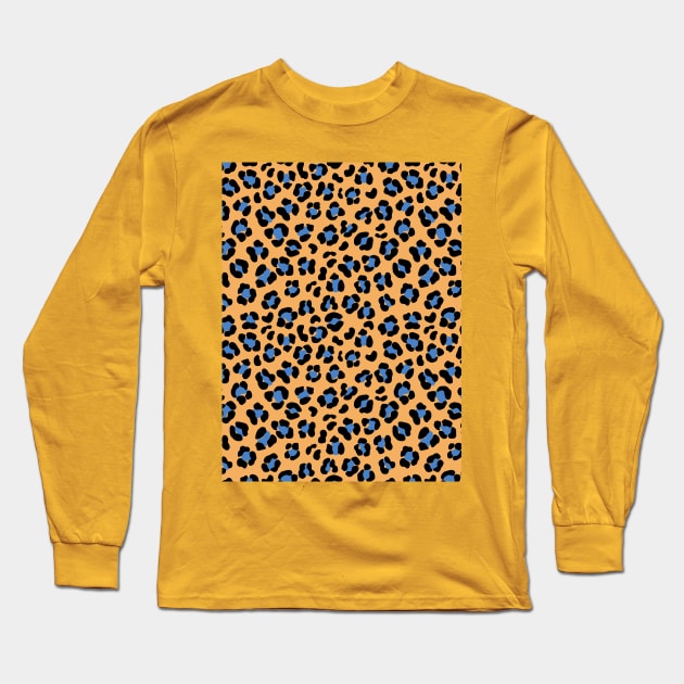 Leopard pattern Long Sleeve T-Shirt by DanielK